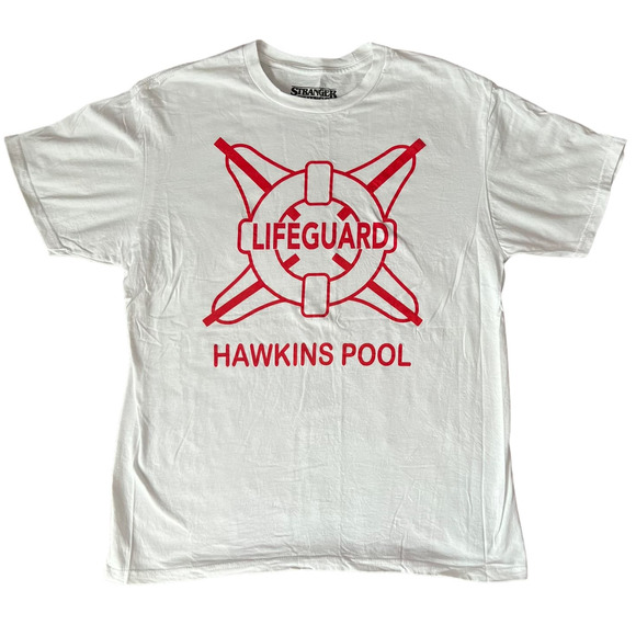 Stranger Things Hawkins Lifeguard Graphic Tee - Picture 4 of 5